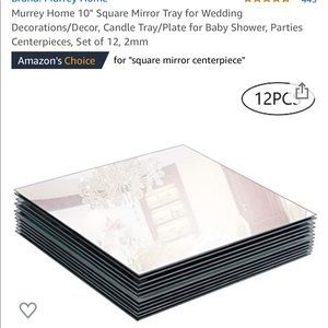 Brand New square mirrors